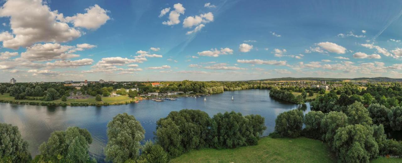 Hotel am See Salzgitter Buitenkant foto